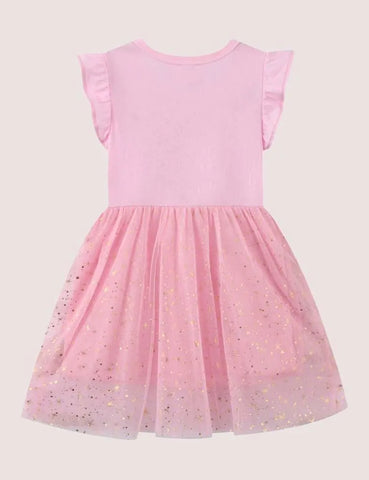 Unicorn Print Tulle Dress - Mini Taylor