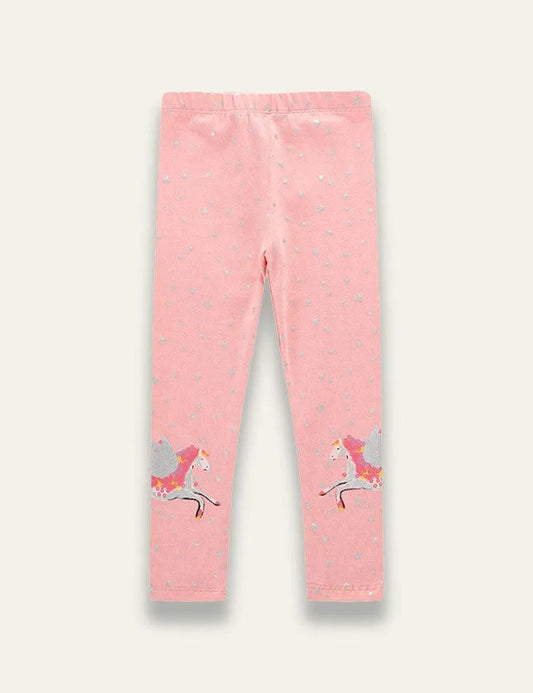 Unicorn Star Printed Legging - Mini Taylor