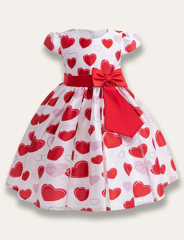 Valentine's Day Cute Heart Dress - Mini Taylor