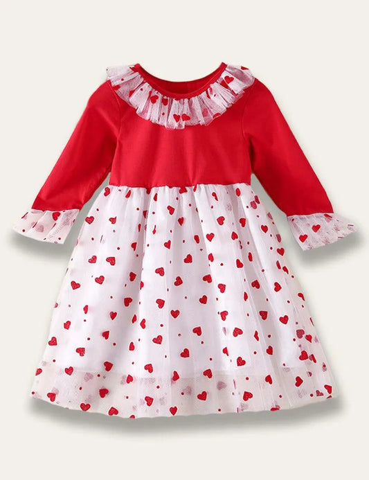 Valentine's Day Heart Dress - Mini Taylor