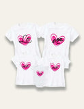 Valentine's Day Love Me Printed Family Matching T-Shirt - Mini Taylor