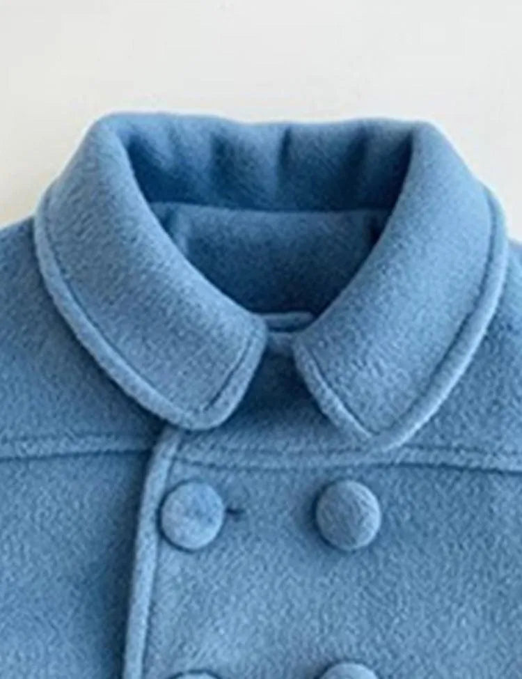 Winter Solid Color Thickened Coat - Mini Taylor